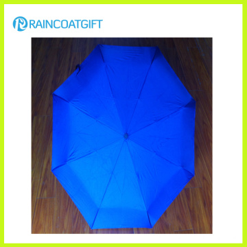 2015 Mini Advertising 3 Folding Umbrella for Sunny or Rainy